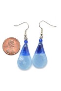 Color Blocked Teardrop Earrings
